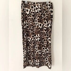 Animal Print Pencil Skirt Size 2X
